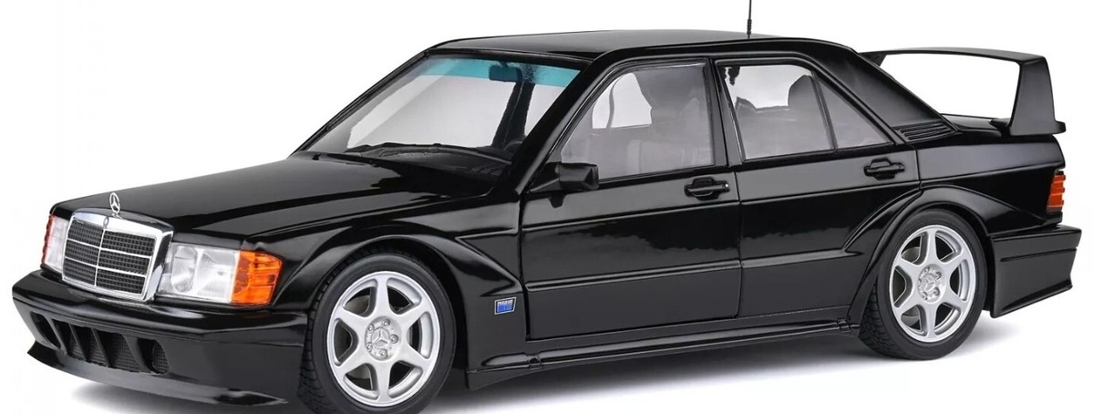 ミニカー Mercedes 190E Evolution 2 1/18 1990 MERCEDES-BENZ 190E 2.5 (W201) EVO II BLACK 1:18 by