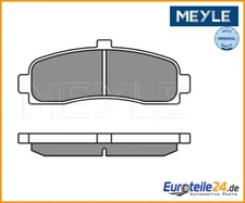 Brake pad set, disc brake Meyle 0252162615 for Nissan