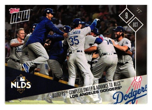 2017 Topps Now 742 LOS ANGELES DODGERS®