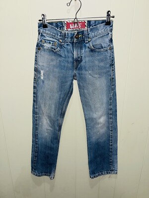 Jean Garçon Levi's 514 Regular Straight, Bleu, 100% Coton, Taille 10 (25x25)