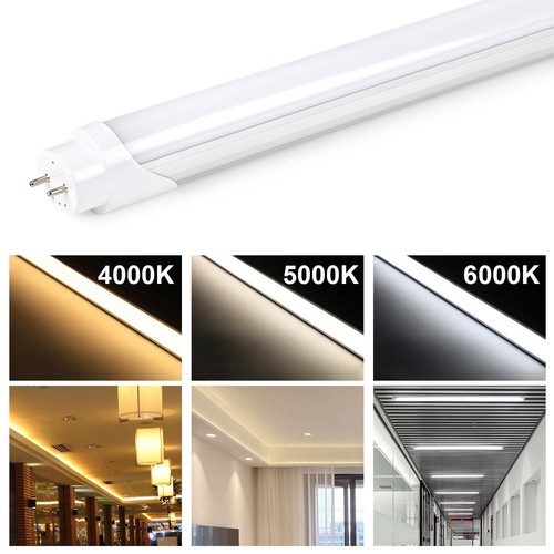4 x 4FT LED Light Tube 5000K Daylight Ballast Bypass Type B Light 18W T8 T10 T12 - Picture 7 of 8