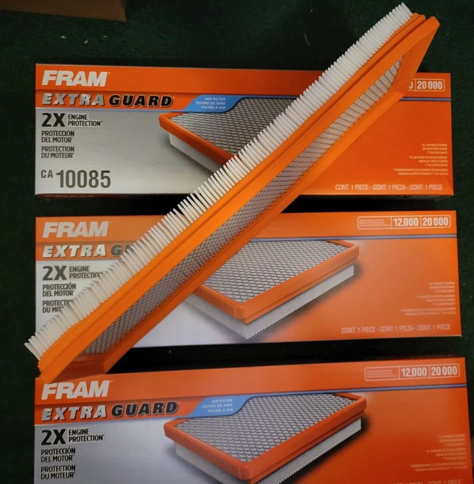 FUNDA DE 3 - MARCO CA10085 Filtro Aire Volkswagen Beetle Jetta Passat Foto 2 de 2