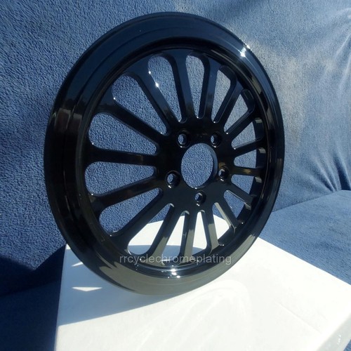 Polea trasera DNA Super Spoke negra 66 T 1" 07-23 Softail Heritage Deluxe Harley - Imagen 4 de 4