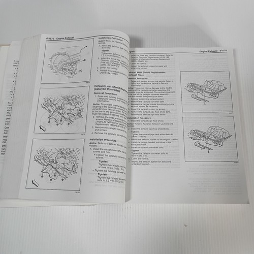 1999 Chevy Lumina Monte Carlo Service Shop Repair Manual W-Platform Olds Buick - Picture 6 of 7
