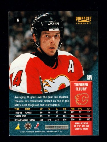 1996-97 Pinnacle Base Hockey Cards You Pick From The List - Picture 9 of 455