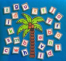 Chicka Chicka Boom Boom Felt / Flannel Board Set