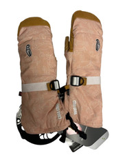  80 Crab Grab Cinch Ski/Snowboard Mittens NWT Size S,M,L Doodie Pink Women's