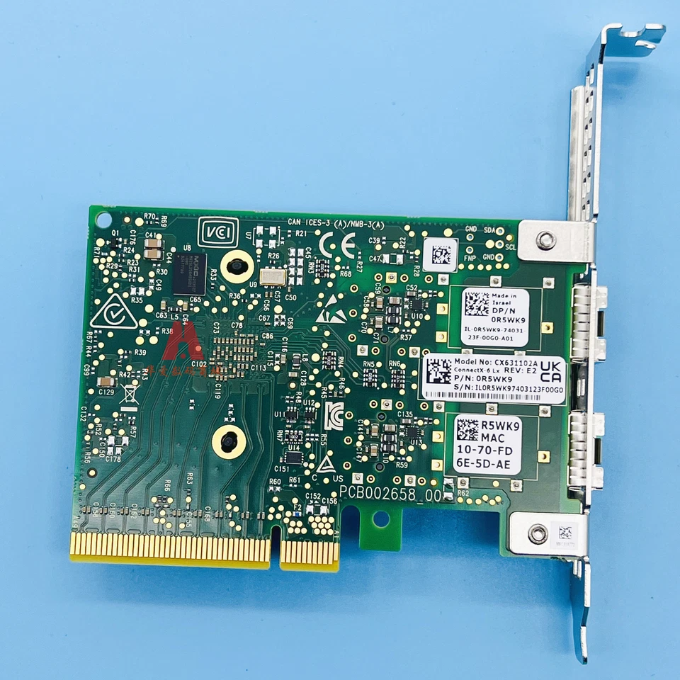 mcx631102a DELL mellanox , 10G/25G network card ConnectX-6 LX 0R5WK9-- - Image 2 of 4