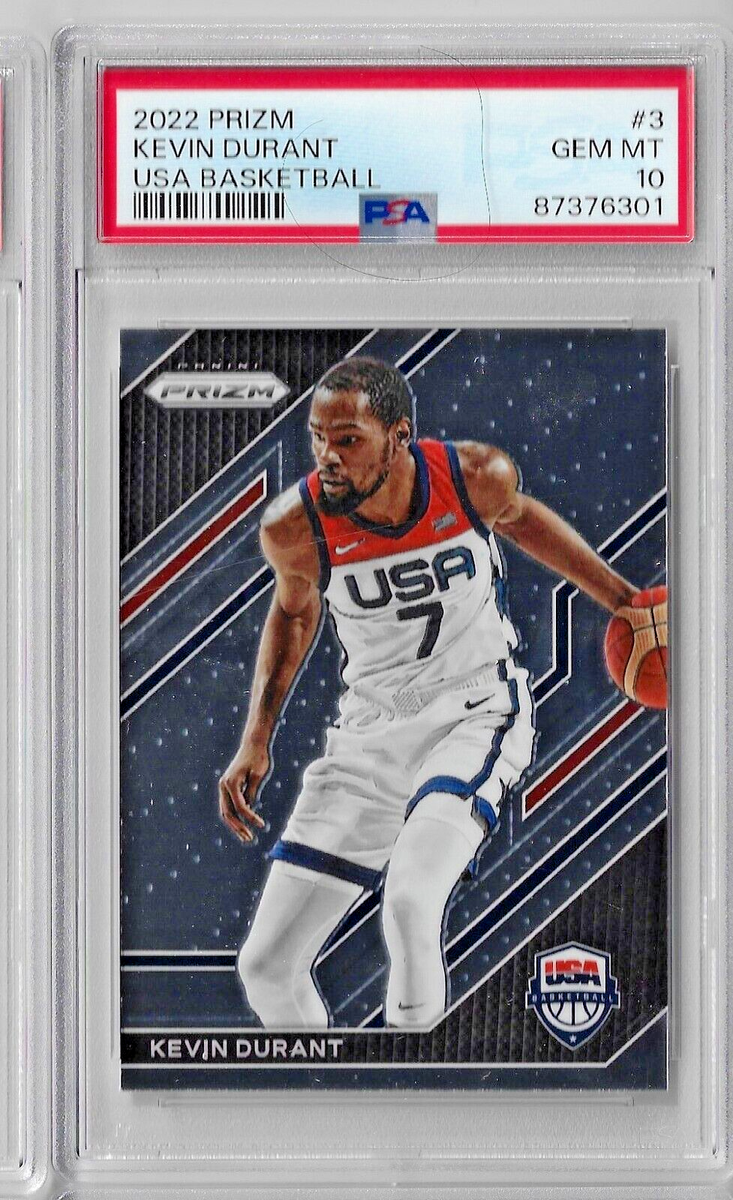 その他 panini KEVIN DURANT PSA 10 GEM MT 2022-23 Panini Prizm - USA Basketball Kevin Durant #3 for