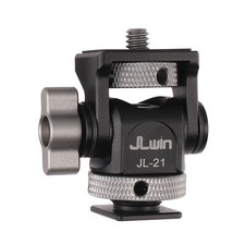 Swivel  Tilt Holder Adjustable Monitor Mount with Cold Shoe for 5"  7" Monitor