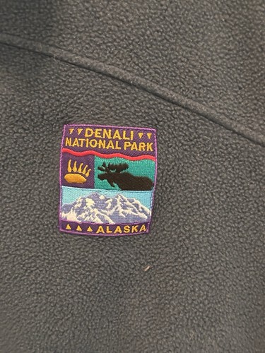 Mount Denali, REI Vest Men’s S Gray, Black Trim Fleece Full Zip/Pockets - Picture 2 of 7