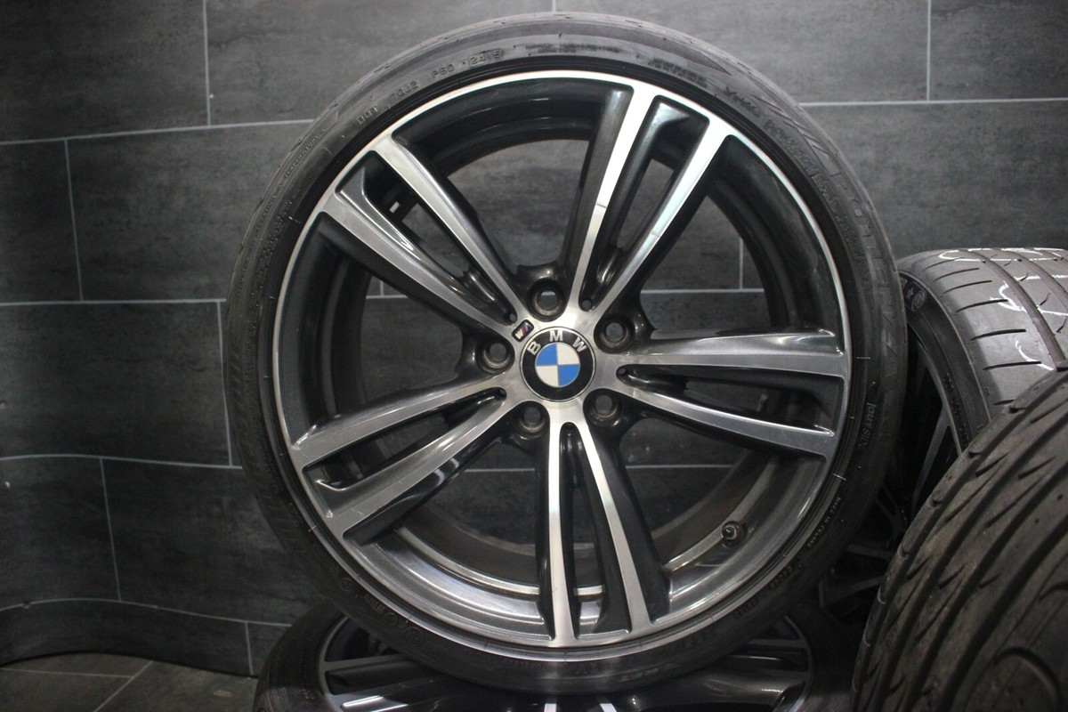 4x Original BMW M442 3er F30 4er Alufelgen 19 Zoll Sommerräder  