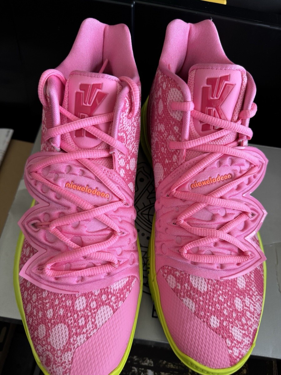 NIKE KYRIE 5 SBSP SPONGEBOB PATRICK MEN'S CJ6951 600 SIZE 9 BRAND