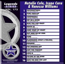 NATALIE COLE,VZNESSA WILLIAMS,LEGENDS KARAOKE CD G-173,Colors Of The Wind