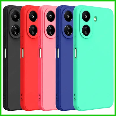 COVER + PELLICOLA VETRO XIAOMI REDMI 13C CUSTODIA MORBIDA TOTALE SILICONE TPU