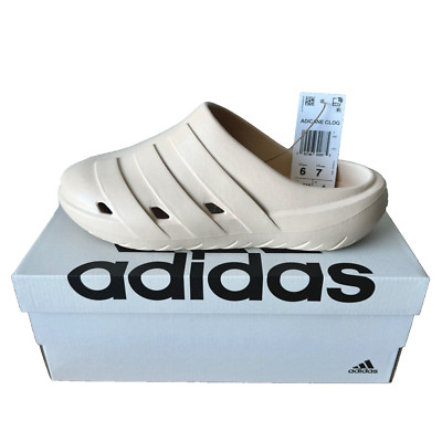 Adidas Adicane Clog Sand Strata Men 6 Women 7 Beige Slip On Sandals Slides