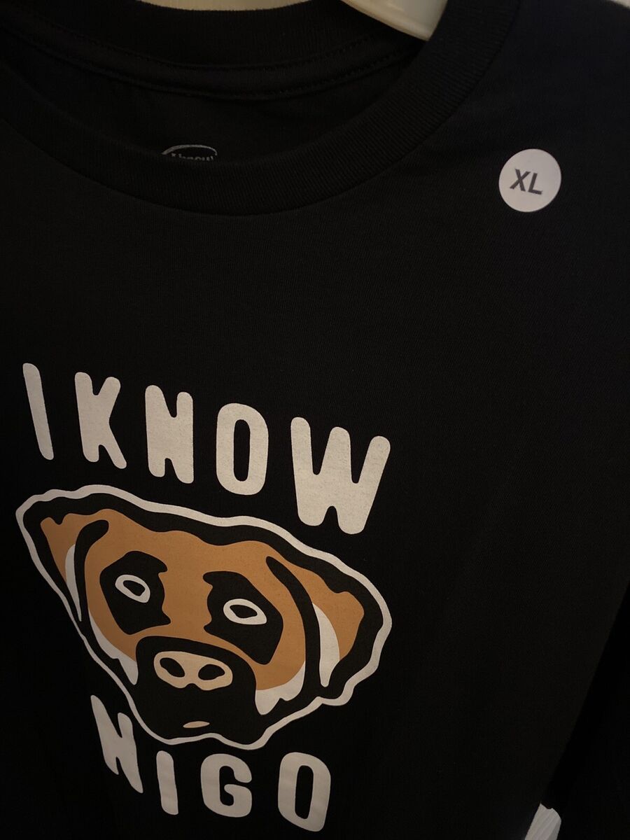 I Know Nigo Dog Face Album Tee - XLarge- Black- Brand New I Know Nigo Dog Face Album Tee - XLarge- Black- Brand New