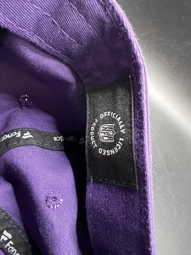 BALTIMORE RAVENS BRAND PURPLE CLEAN UP ADJUSTABLE DAD HAT New Fanatics - Picture 7 of 7
