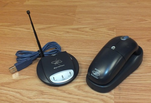 Gyration Wireless Ultra Cordless Optical Mouse (GP4101) & USB Mini Dual Receiver - Picture 2 of 9