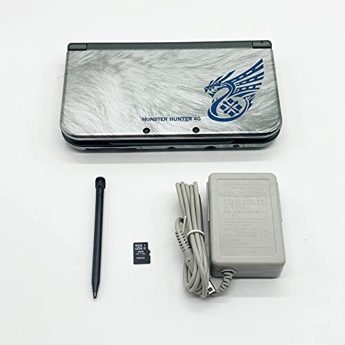 Nintendo 3DS LL Monster Hunter 4G Spezialpaket Silber Spiel Japan Ver. "Exc-"" - Bild 2 von 11