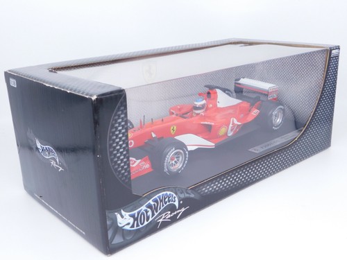 HotWheels Racing F2003-GA Ferrari Rubens Barrichello 1:18 B1024 Formula 1 - Foto 1 di 3