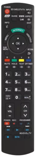 Fernbedienung fur Panasonic N2QAYB000572 Neu