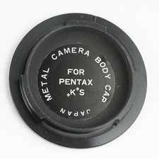 Metal Camera Body Cap - For Pentax K - Bayonet Twist-On - Japan