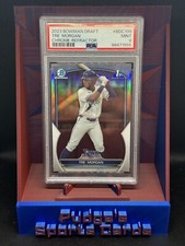 2023 Bowman Chrome Draft Tre' Morgan 1st Refractor  PSA 9 - J545