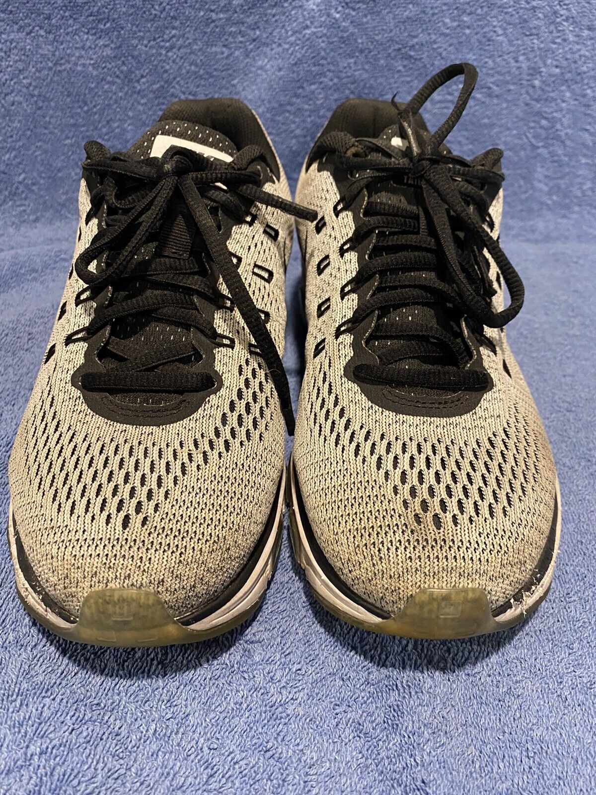 Used Worn Nike Air Tailwind 8 OREO Size 9.5 Shoes - image 4