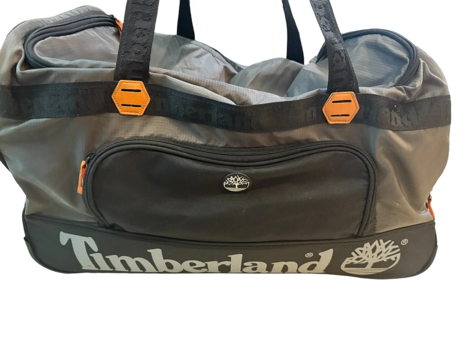 Timberland Highgate Springs Bolsa de Lona con Ruedas Viaje Hoja de Uva Caqui 26" Foto 2 de 4