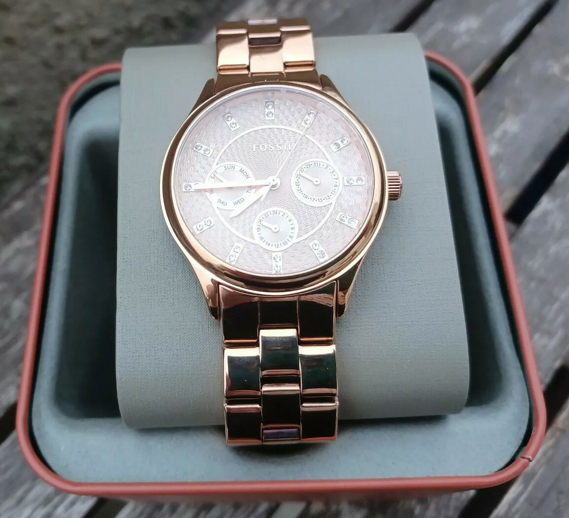 Fossil BQ1561 Women's Rose Gold 