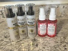 Heritage Store Rosewater Hydrating Facial Mist 2 Fl Oz. Milani Make It Last READ