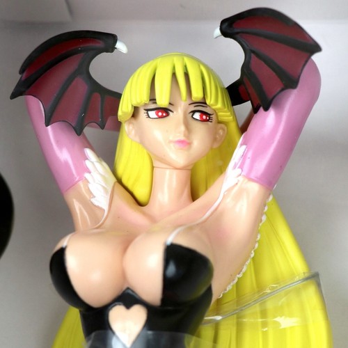 Morrigan Vampire Savior Sofvi figura DX (cabello amarillo) CAPCOM BANPRESTO 2003 JP - Imagen 7 de 24
