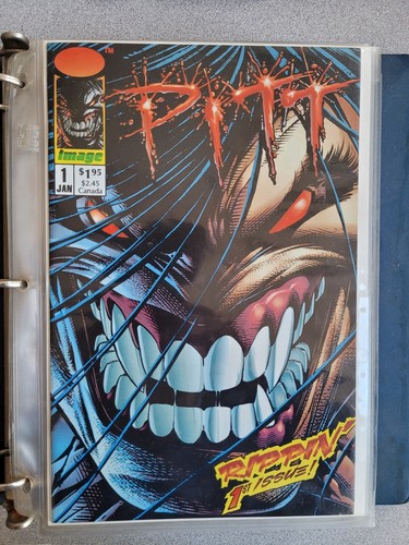 Pitt Comic Book ~ Lot of (7) ~ Dale Keown ~ Image Comics ~ Sleeved ~ Estate Find