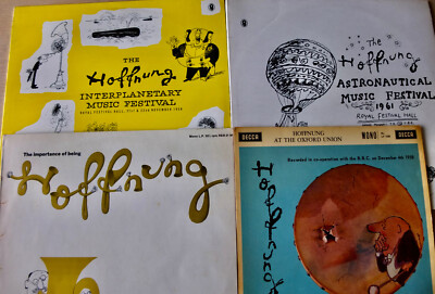 GERARD HOFFNUNG MENGE 4 LPs DECCA BBC WRC (1960-69) EX KLASSISCHE KOMÖDIE