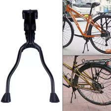 Bike Kickstand Double Leg Spring Center Mountain Bicycle Stand 26"-28" Black