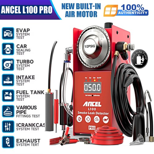 Ancel L100 PRO Car Smoke Leak Detector EVAP Smoke Machine Automotive Diagnostic - Picture 12 of 14