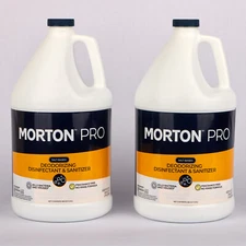 Morton Pro Deodorizing Disinfectant & Sanitizer Heavy Duty (1 Gallon) - 2 Pack