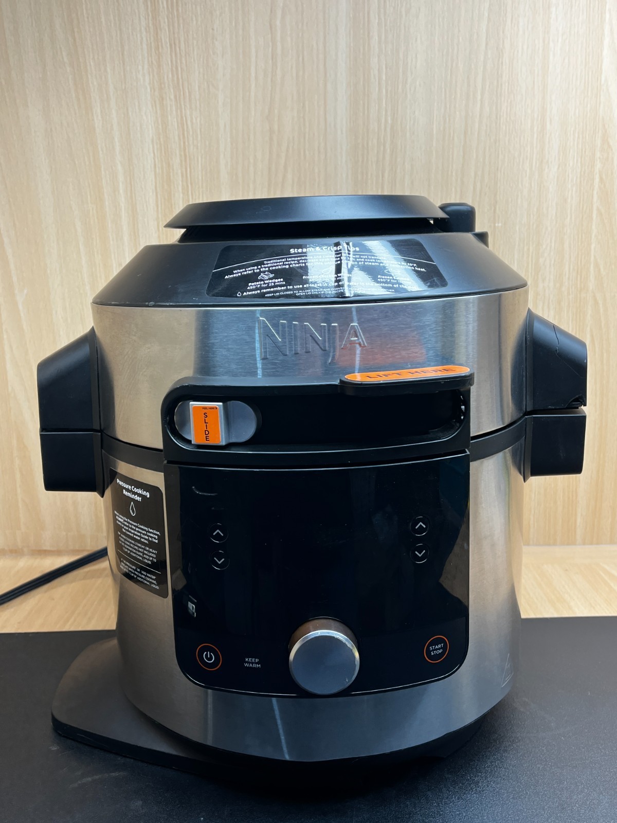 & Steam Fryer  Ol601-craked-see Pic