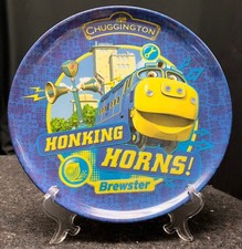 2010 Bensons (AU) Chuggington BREWSTER HONKING HORNS Melamine Plate