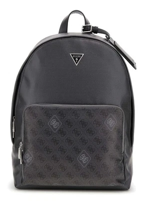 GUESS Milano Backpack Rucksack Rucksack Black / White dunkelgrau schwarz Neu - Bild 1 von 3