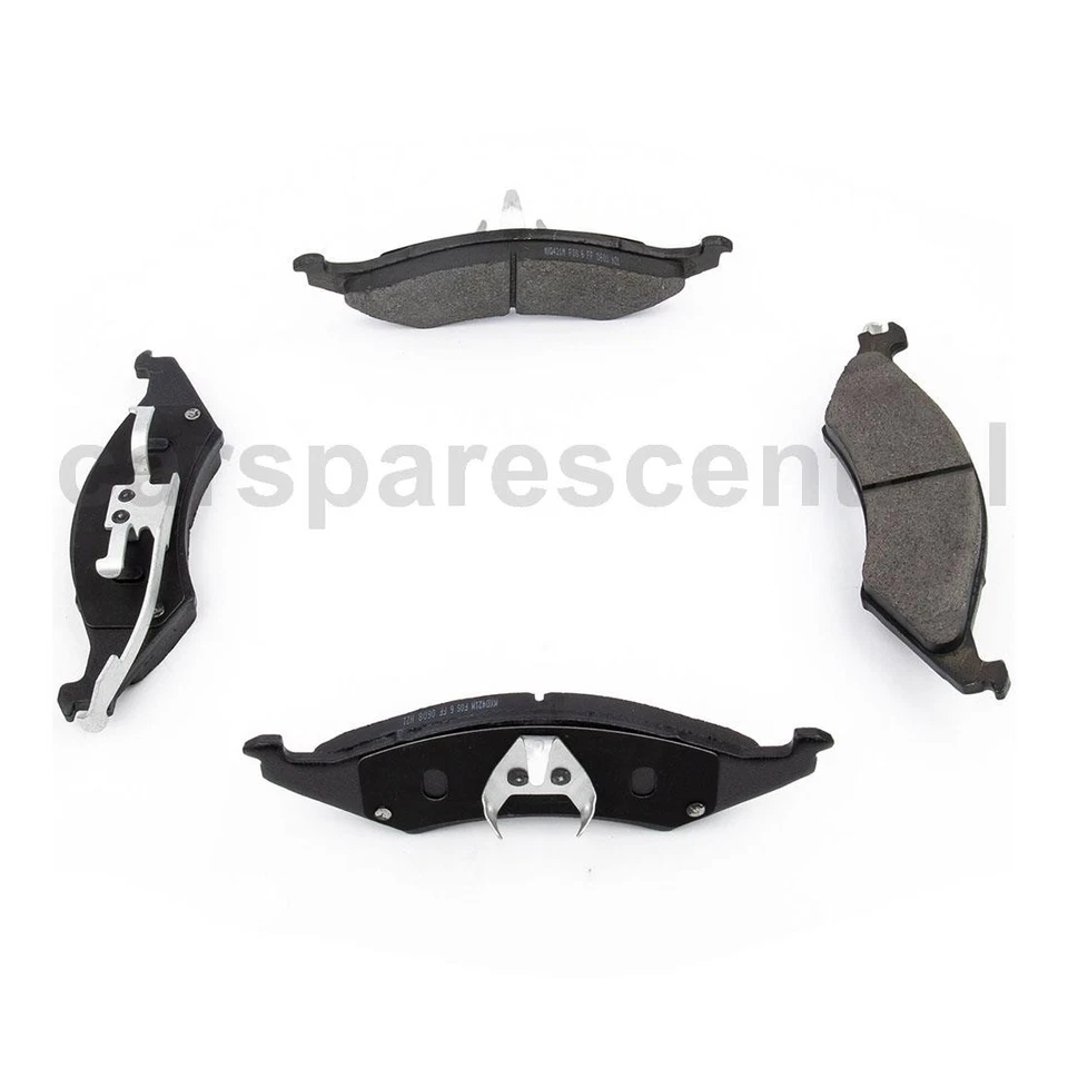 Pastillas de freno y zapatas semimetálicas delanteras traseras para Ford Taurus 1992 1993 Foto 2 de 4