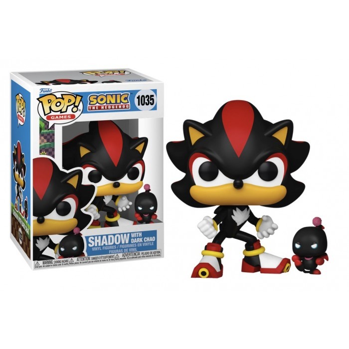 Funko Pop! Figure Shadow with Dark Chao Sonic The Hedgehog