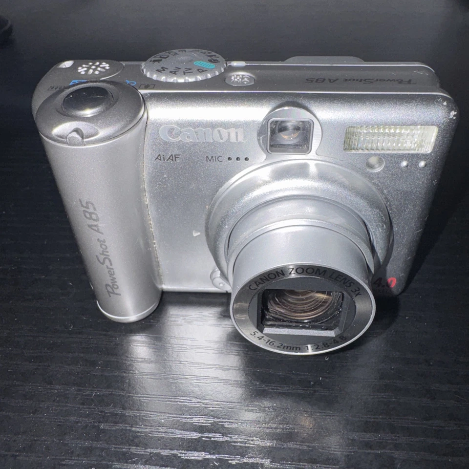 Digitalkamera CANON PowerShot A85 Silber 4,0 MP - Bild 4 von 4
