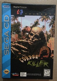 Corpse Killer (Sega CD, 1994) Game Disc & Box - Tested