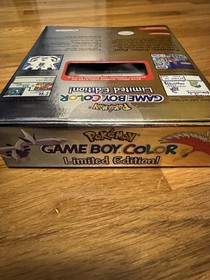New Nintendo Game Boy Color Limited Edition Pokemon Silver Gold Factory Sealed