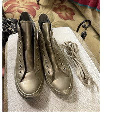 Converse Chuck Taylor All Star Light Gold Metallic High Top Women's Sneakers
