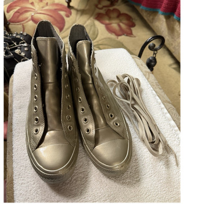 Converse Chuck Taylor All Star Light Gold Metallic High Top Women's Sneakers