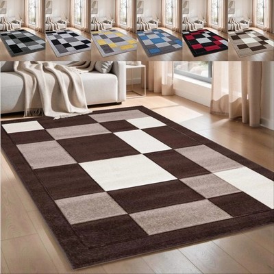 Großer Moderner Vorleger Schlafzimmer Wohnzimmer Teppich Flur Läufer Küche Fußmatte