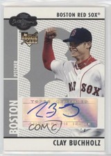2008 Topps Co-Signers Clay Buchholz (Autographed) #100 Auto 0b2